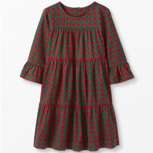 Hanna Andersson Red and Green Checkered Dress size 4